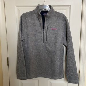 Vineyard Vines Shep 1/4 zip pullover sweater S